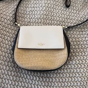 Kate Spade Cream and Tan Crossbody Bag